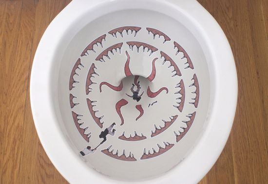 It's a Sarlacc in your Toilet