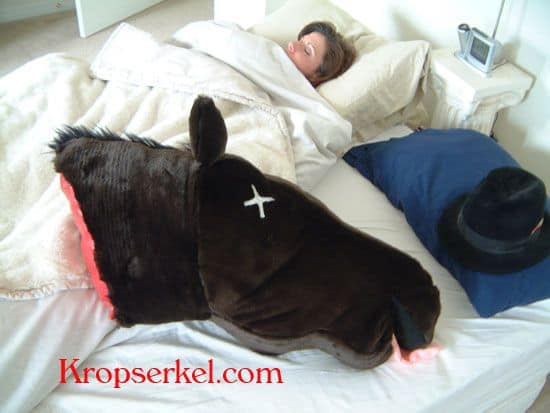 Pferdekopf Kissen
