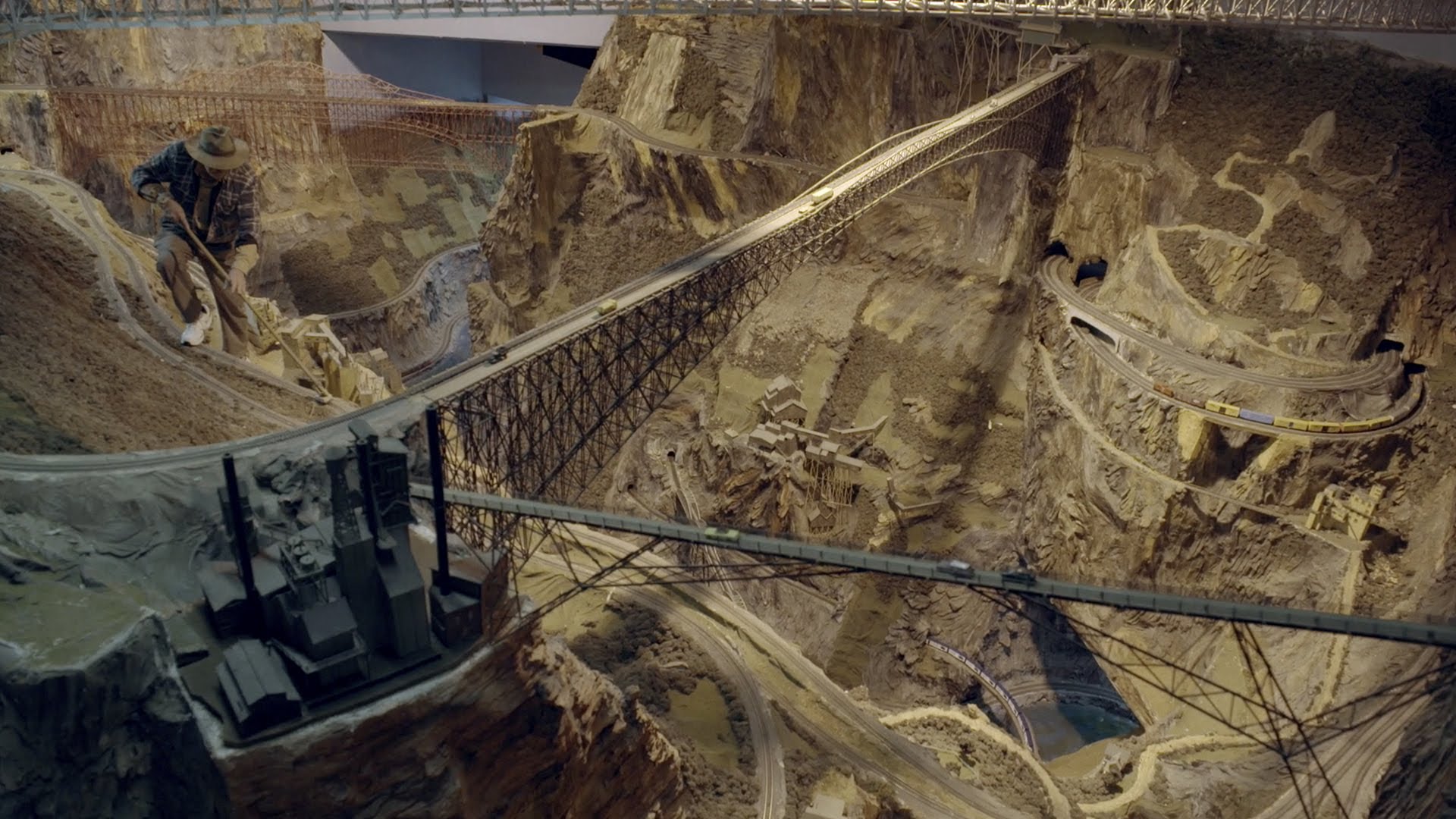 POV durch das grösste Eisenbahnmodell der Welt