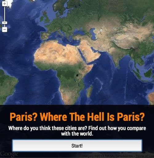 Paris? Where the hell is Paris?