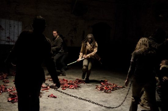 TWD: Picture from a deleted scene in the Season 4 finale