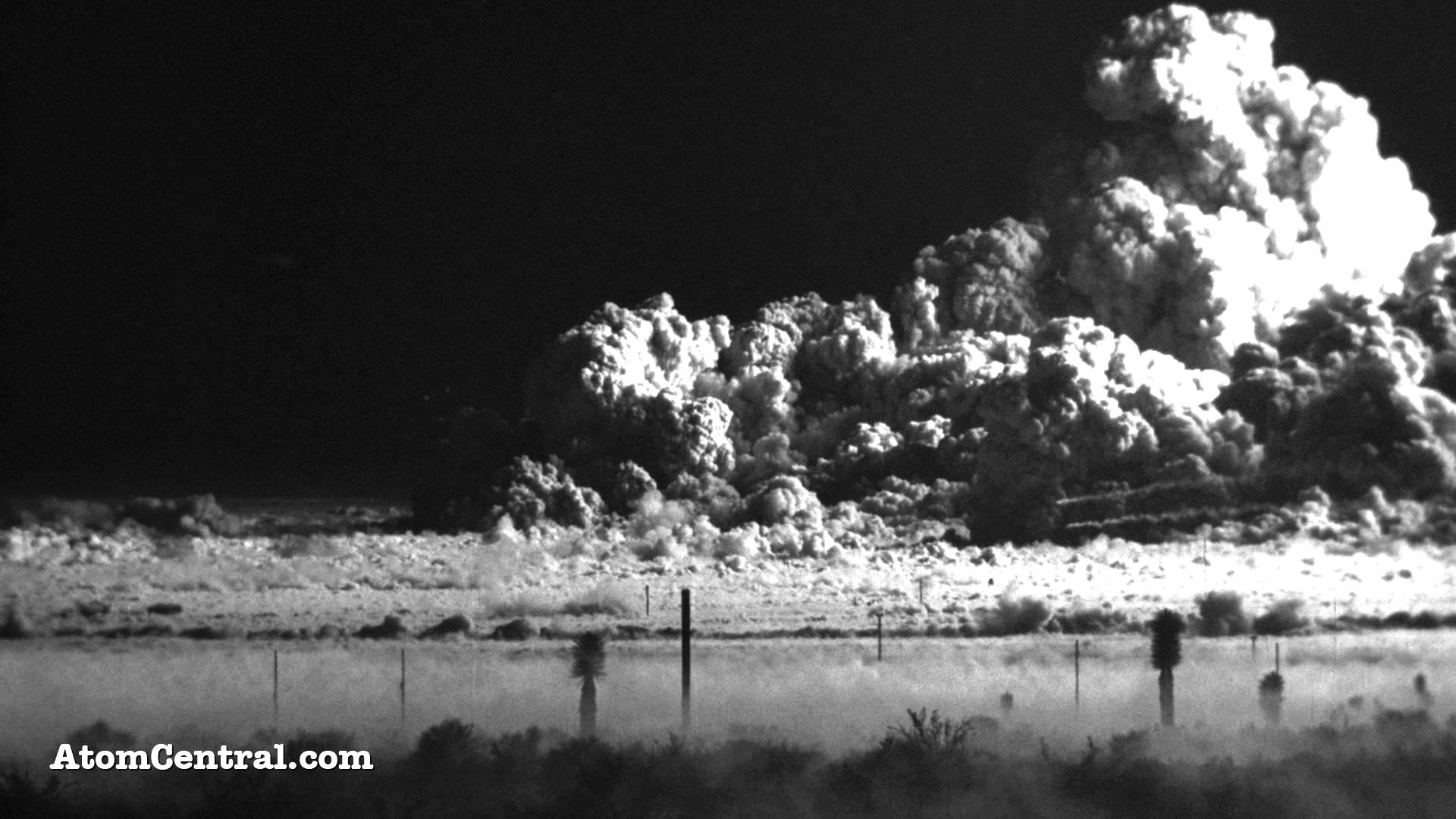 Atomic Bomb Blast with Shock and Effects in HD