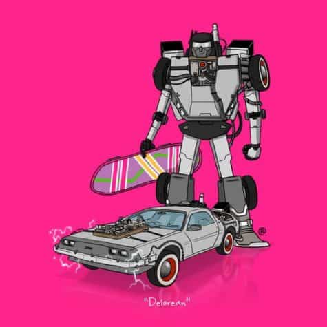 Transformers DeLorean