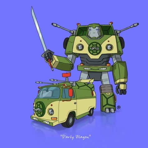 Transformers Partywagon