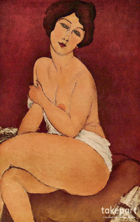 Size Zero: Modelmasse in klassischen Gemälden - Amedeo Modigliani