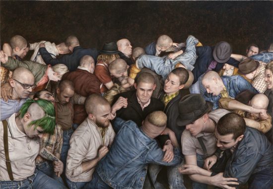 Dan Witz: Moshpit-Paintings