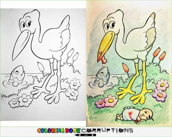 Coloring Books of Evil - Coloring Book Corruption
