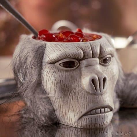 Чаша с мозгами обезьяны