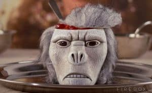Monkey Brains Bowl - Indiana Jonesin inspiroima jälkiruokakulho