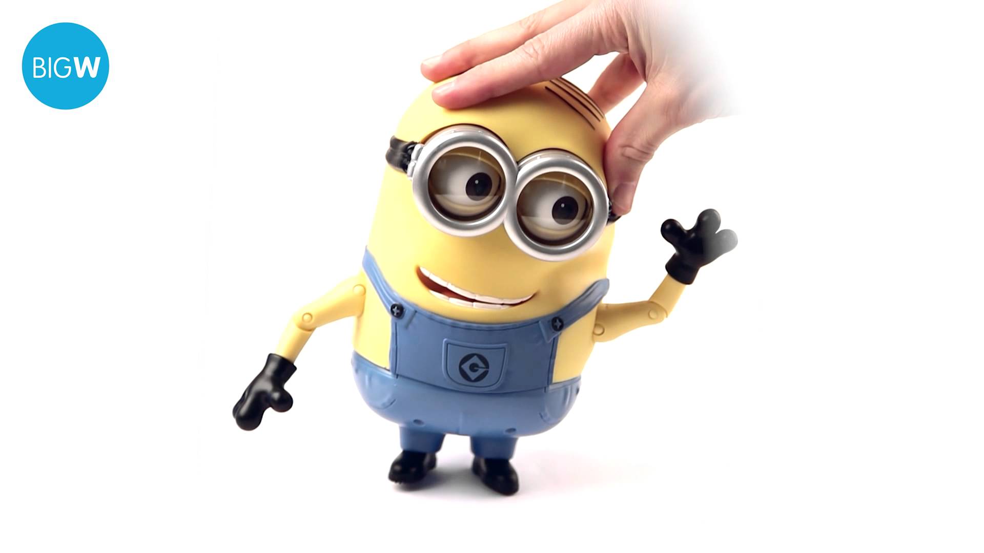 Sprechende Minion Stuart Figur aus "Ich - Einfach unverbesserlich 2"