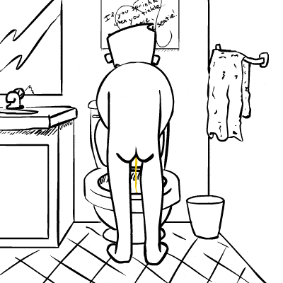Pourquoi éternuer en urinant est stupide