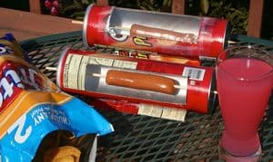 Lifehack: Der Chipsrollen Würstchen Ofen – Solar Hot Dog-Cooker