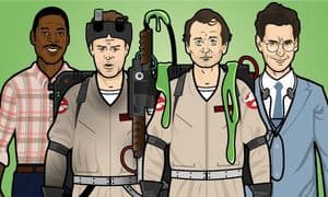 Ghostbusters Paper Dolls