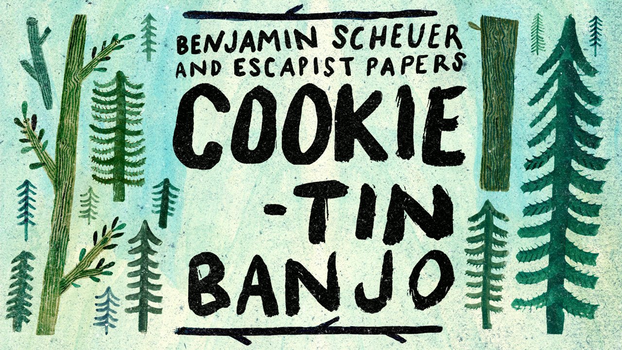 cookie tin banjo