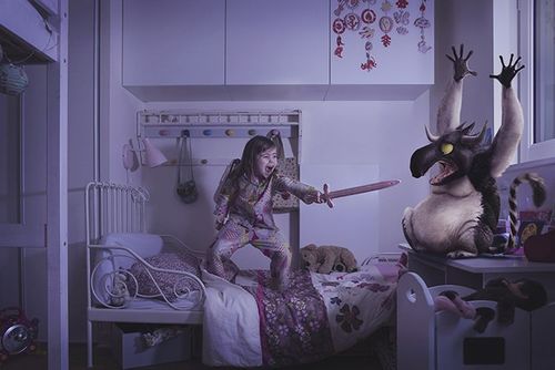 Angriff auf das Monster unterm Bett
