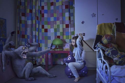 Angriff auf das Monster unterm Bett