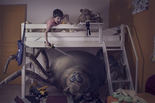 Angriff auf das Monster unterm Bett