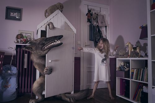 Angrip monsteret under sengen
