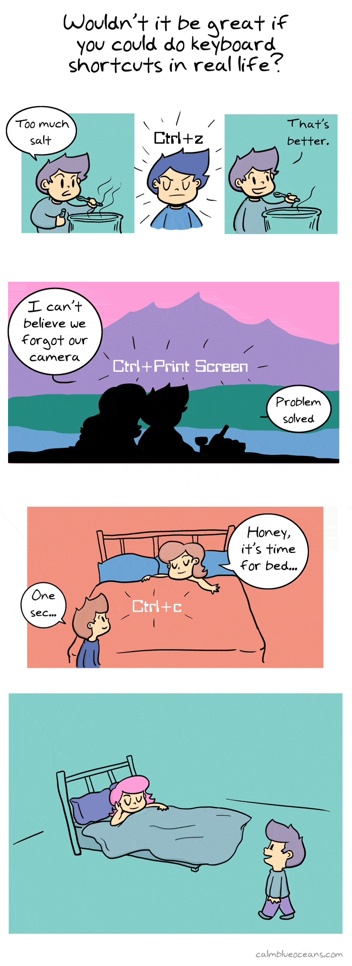 Keyboard Shortcuts in Real Life