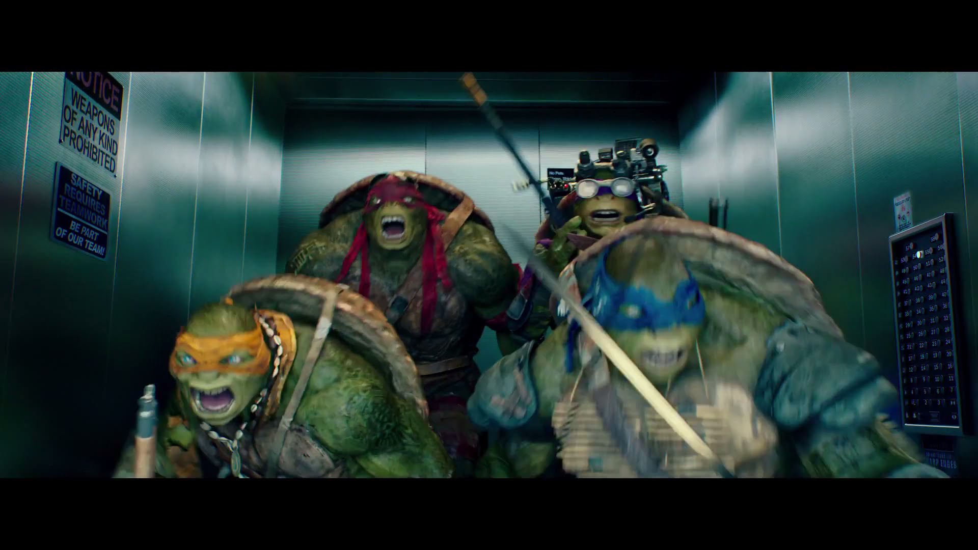 Teenage Mutant Ninja Turtles Song zum Trailer: Shell Shocked