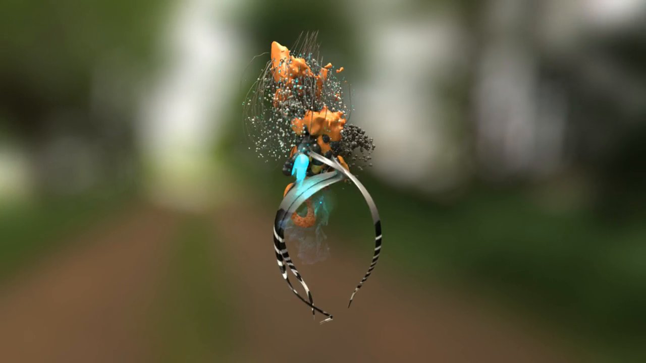 3d skulpturen aus vogelgezwitsch