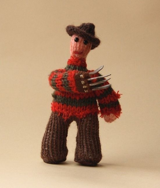 Knitted horror movie classic