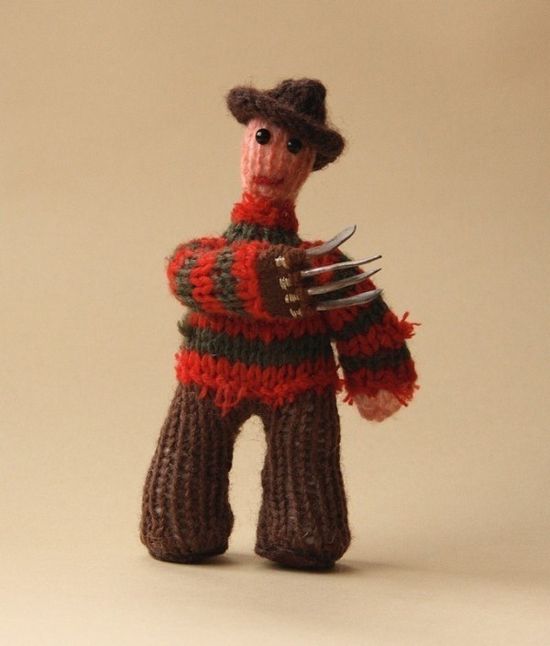 Gestrickte Horrorfilm Klassiker