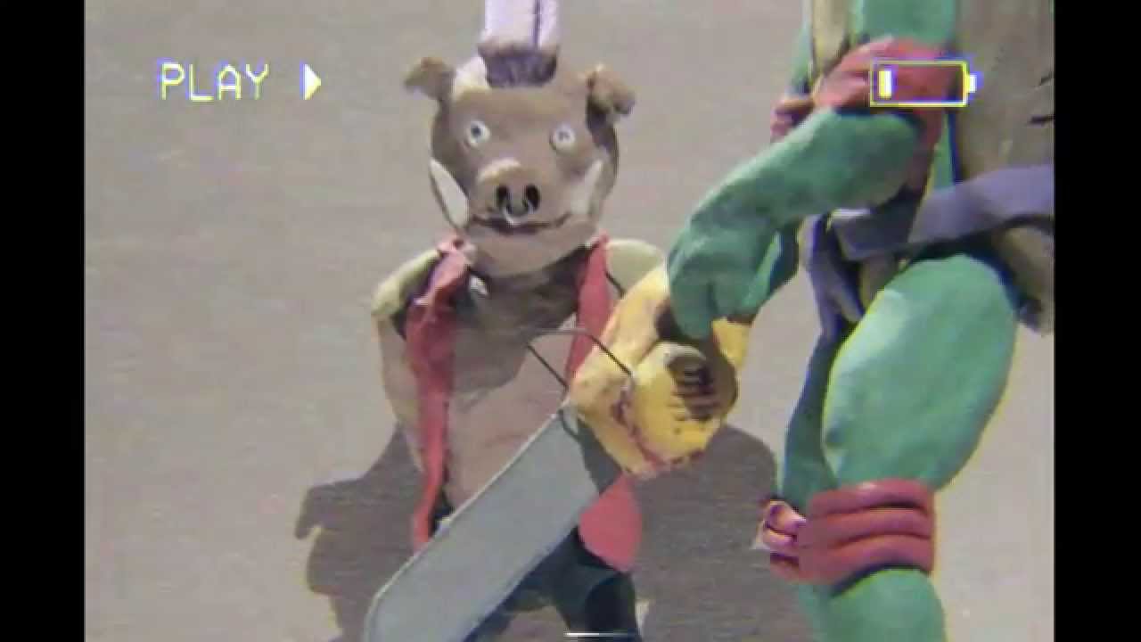 Ninja Turtles Chainsaw Beheading