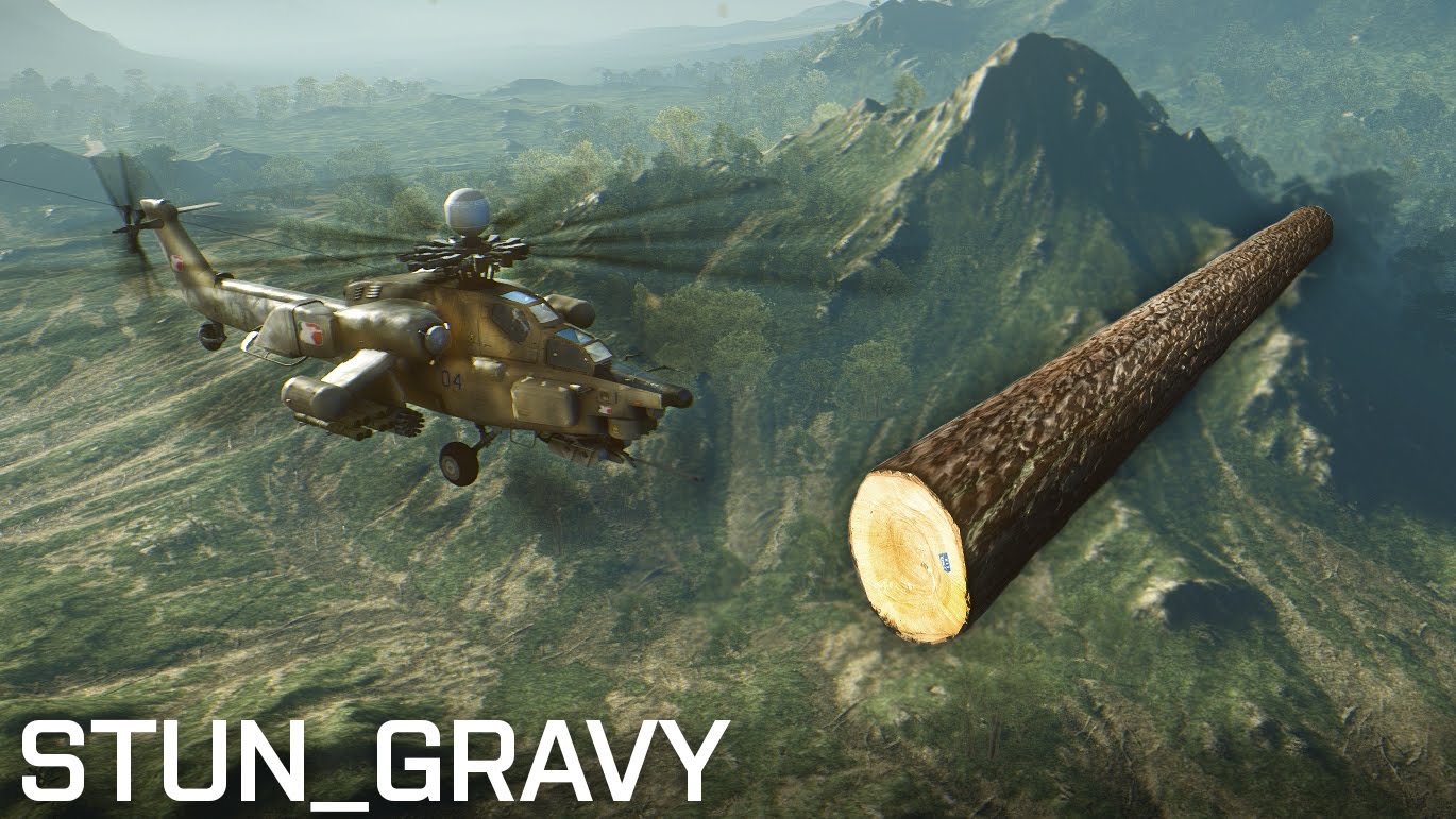 Nur in Battlefield 4: Mit einem Baumstamm Helikopter vom Himmel holen