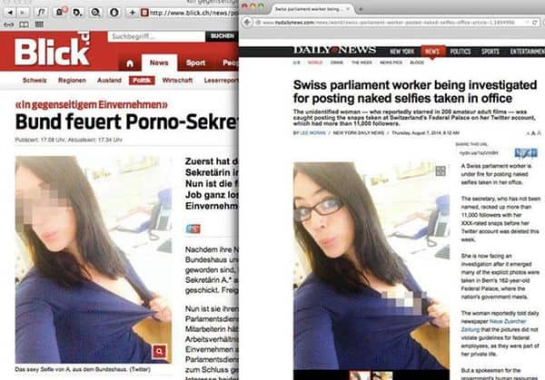 Der Unterschied zwischen Schweizer und US-Presse