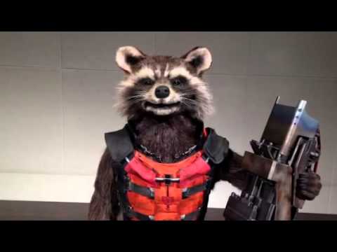 animatronic rocket raccoon
