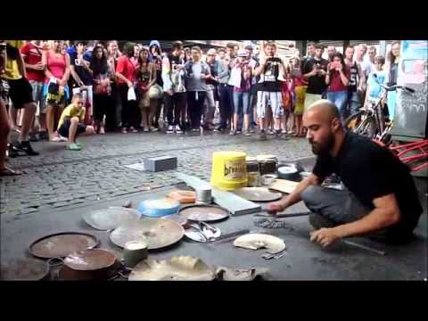 Fantastic Street Techno Drummer