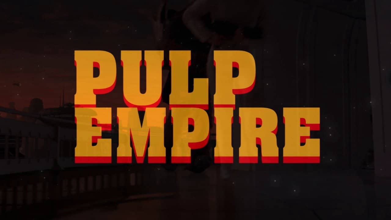 Pulp Empire: "The Empire Strikes Back" as a fan version in pulp fiction style