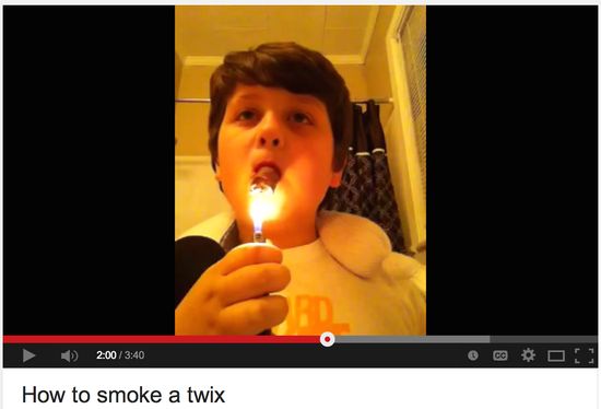 How To Smoke A Twix