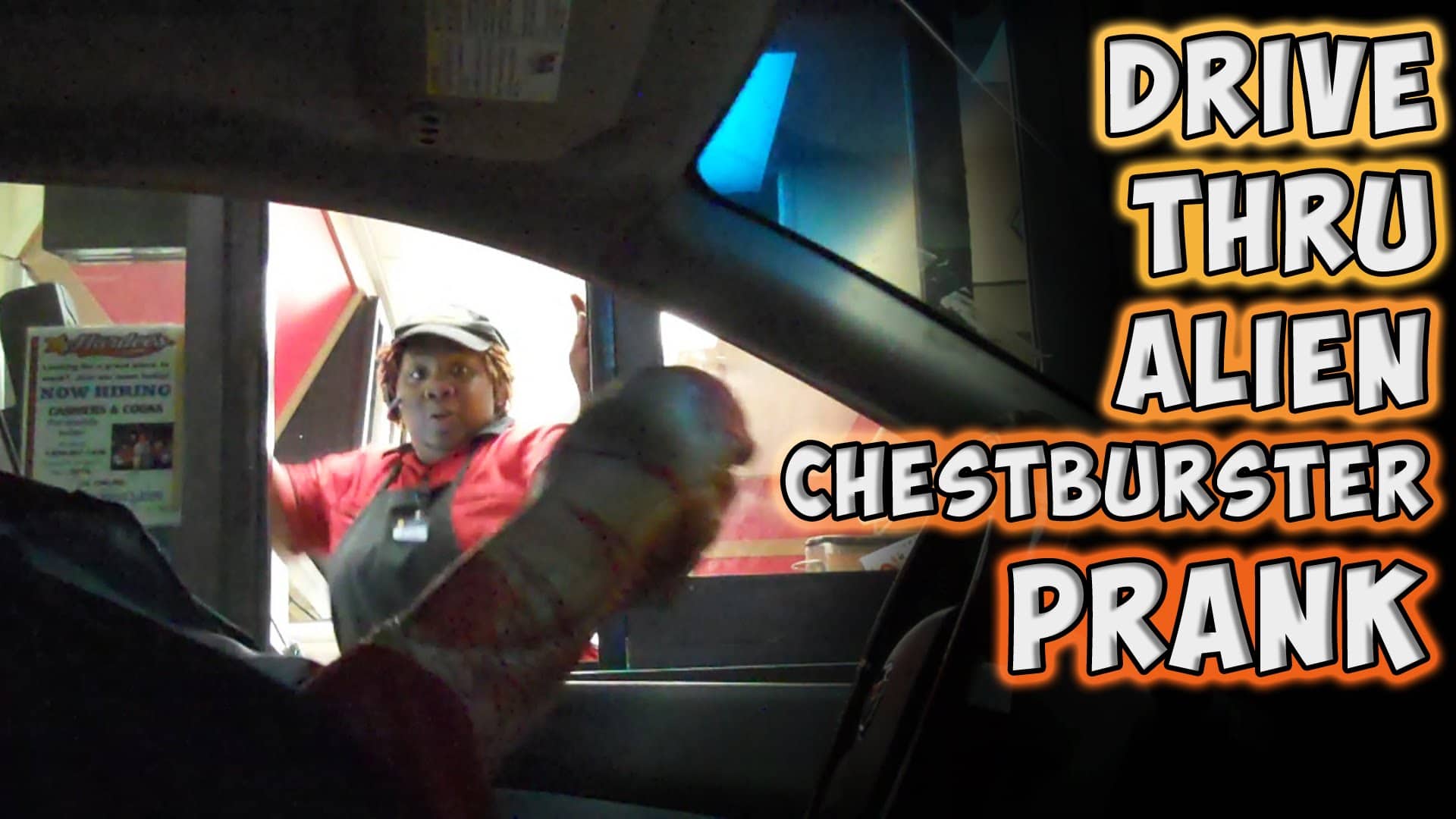 Alien Chestburster am Drive-in