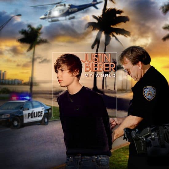 Justin Bieber - My World rausgezoomt