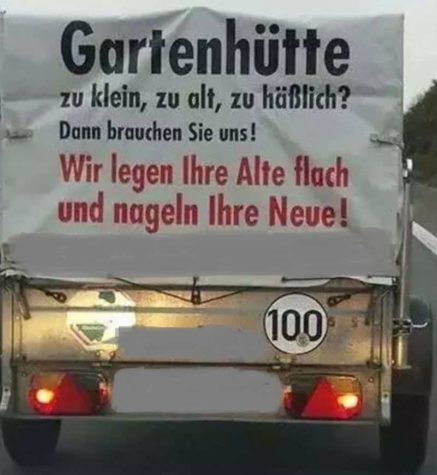 Neue Gartenhütte gefällig?