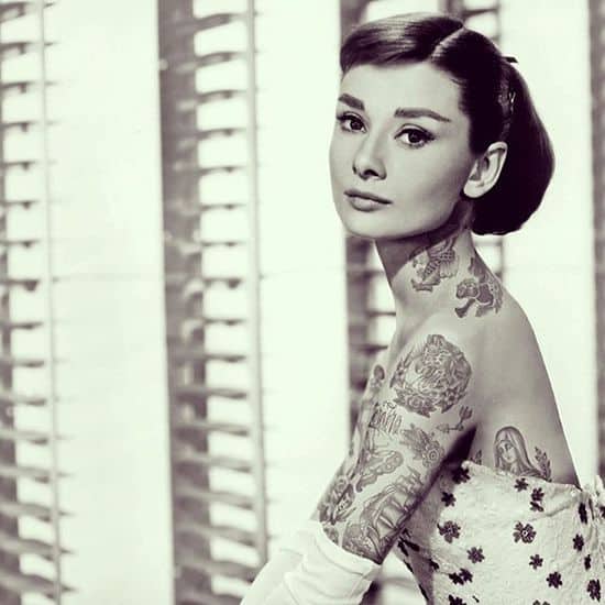 Artysta tatuuje celebrytów za pomocą Photoshopa