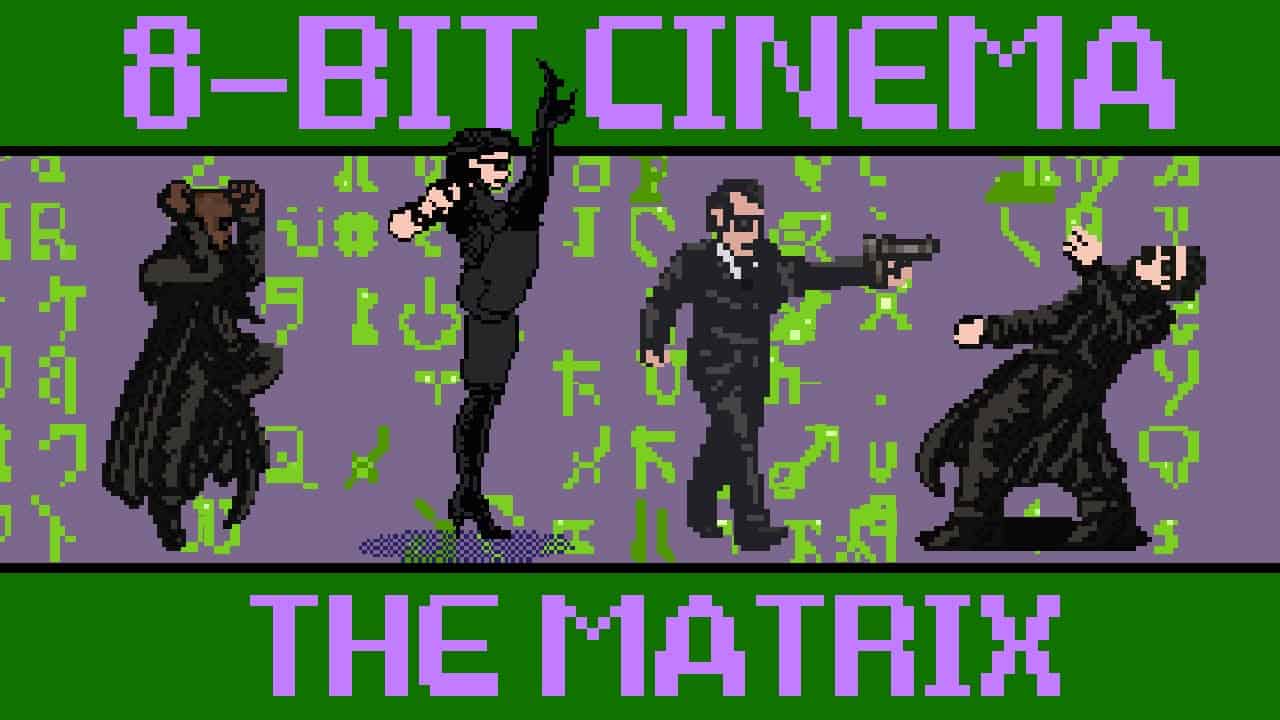 The Matrix als 8-Bit Videospiel