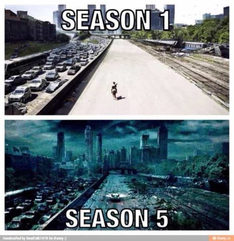 The Walking Dead: The Fall of Atlanta dalla prima alla quinta stagione
