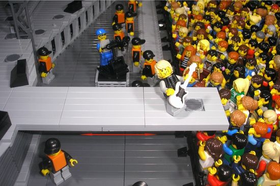 Lego koncertní jeviště