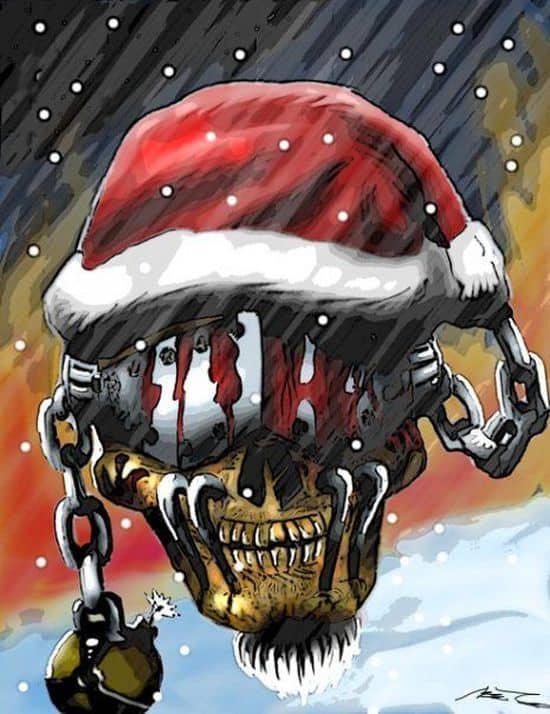 Megadeth Christmas Card