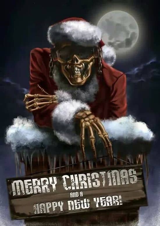 Megadeth Christmas Card