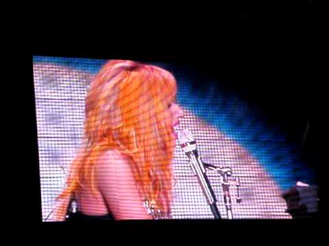 Bloody hell! Lady Gaga takes a Metallica dance break!