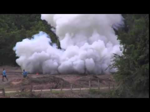 Eine richtig dicke Rakete