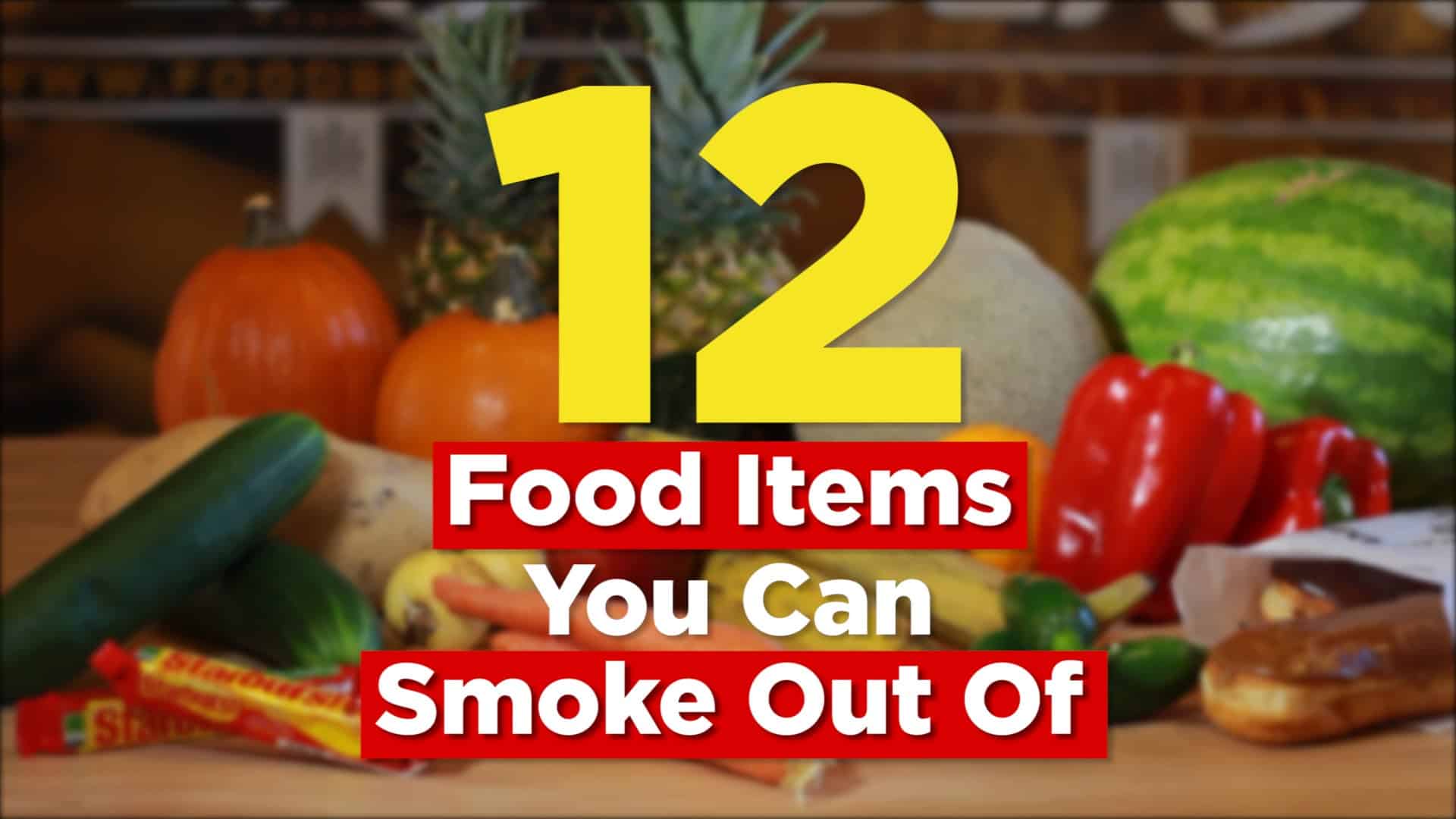 Essen, mit dem es sich kiffen lässt – Food Items You Can Smoke Out Of