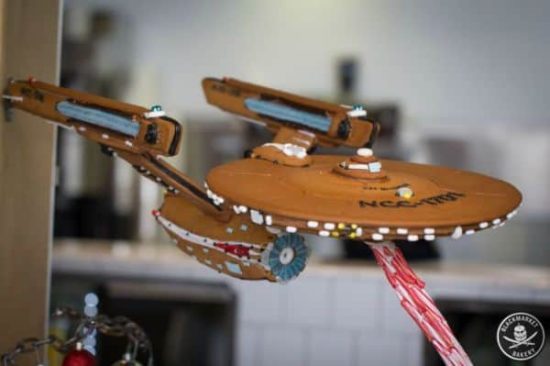 USS Enterprise Gingerbread
