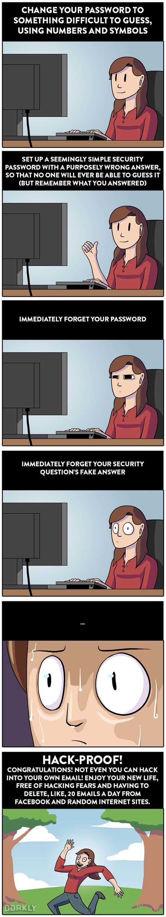 Wie man ein hacker-sicheres Passwort wählt