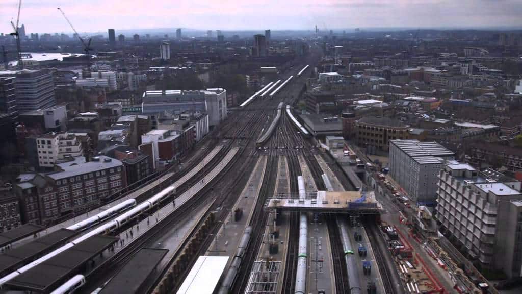 Timelapse de la gare de London Bridge