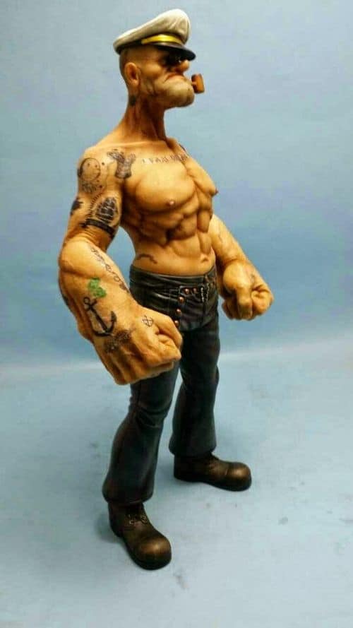 Popeye Statue
